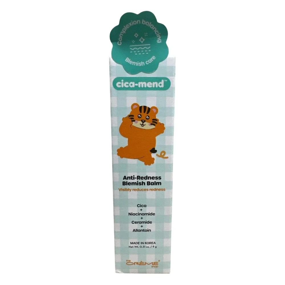 The Creme Shop Cica-Mend Anti-Redness Blemish Balm Stick Cica Niacinamide 0.31oz